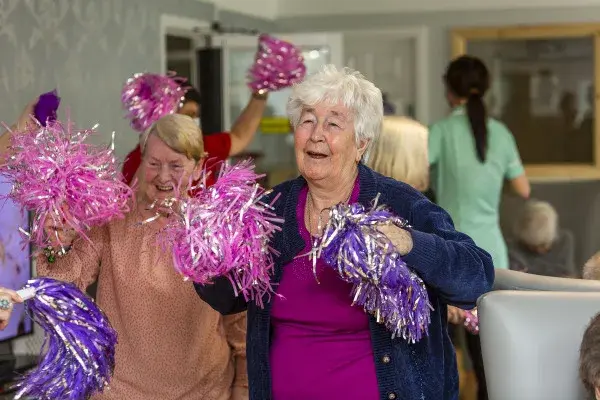 Inside Doulton Court Care Home