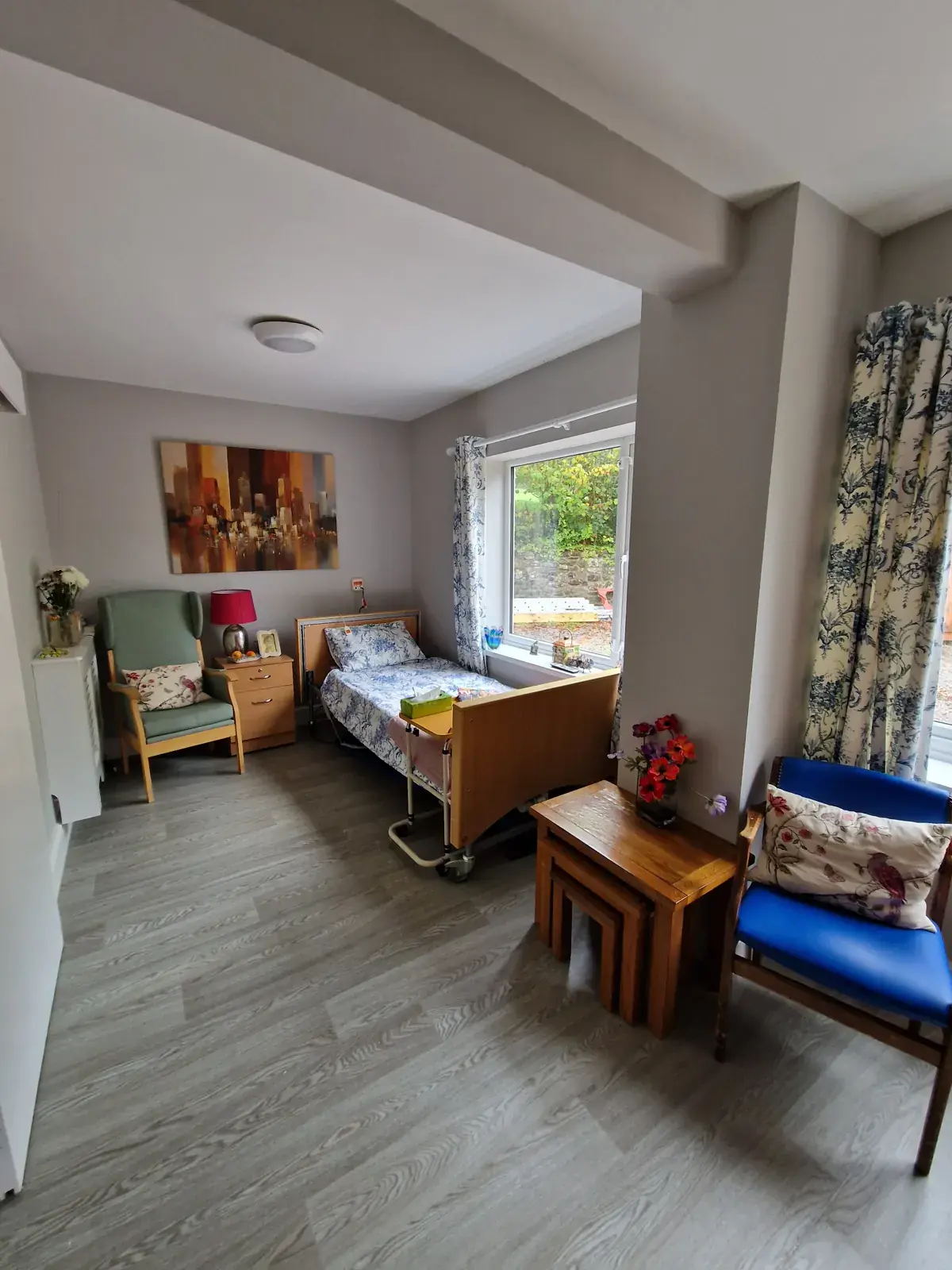 Inside Ty Mawr Nursing Home