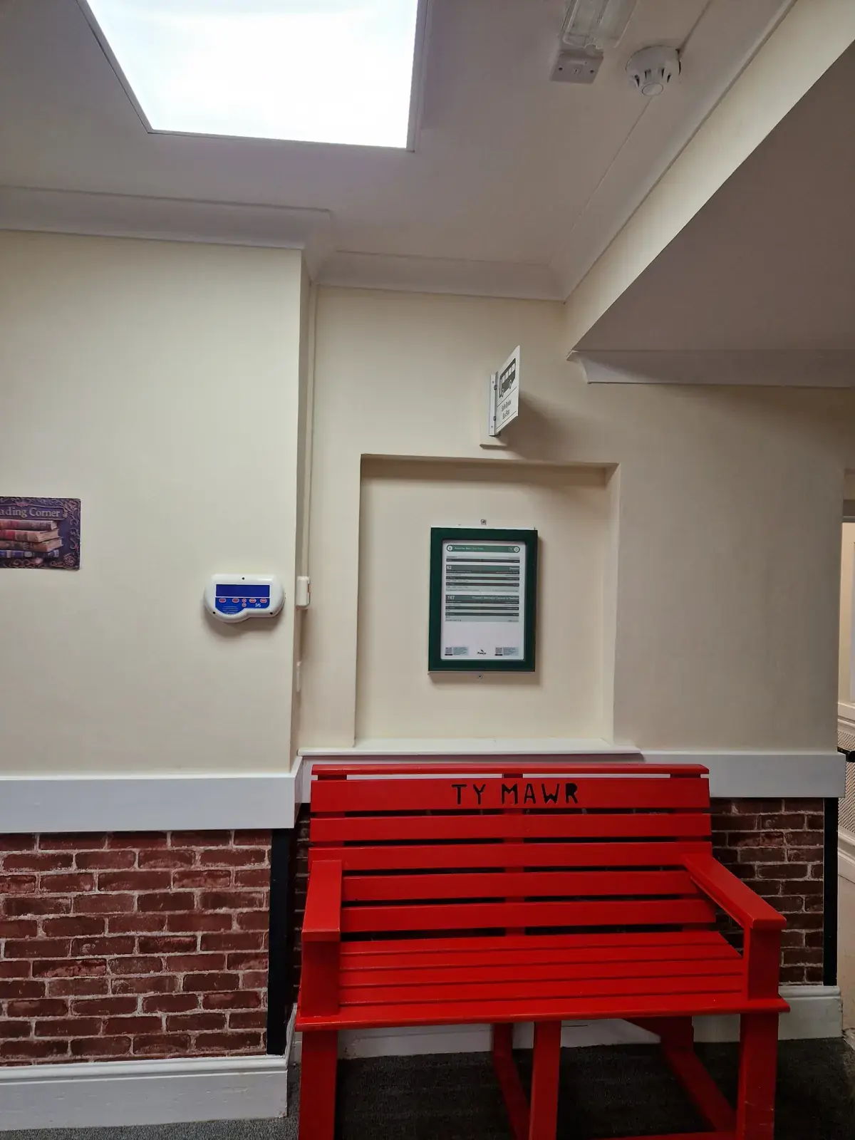 Inside Ty Mawr Nursing Home