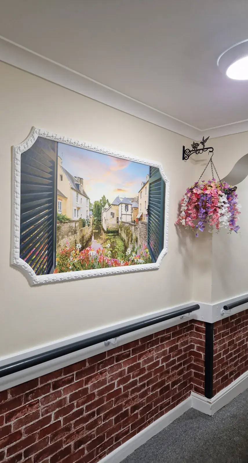 Inside Ty Mawr Nursing Home