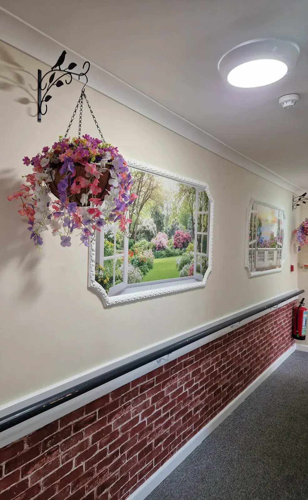 Inside Ty Mawr Nursing Home