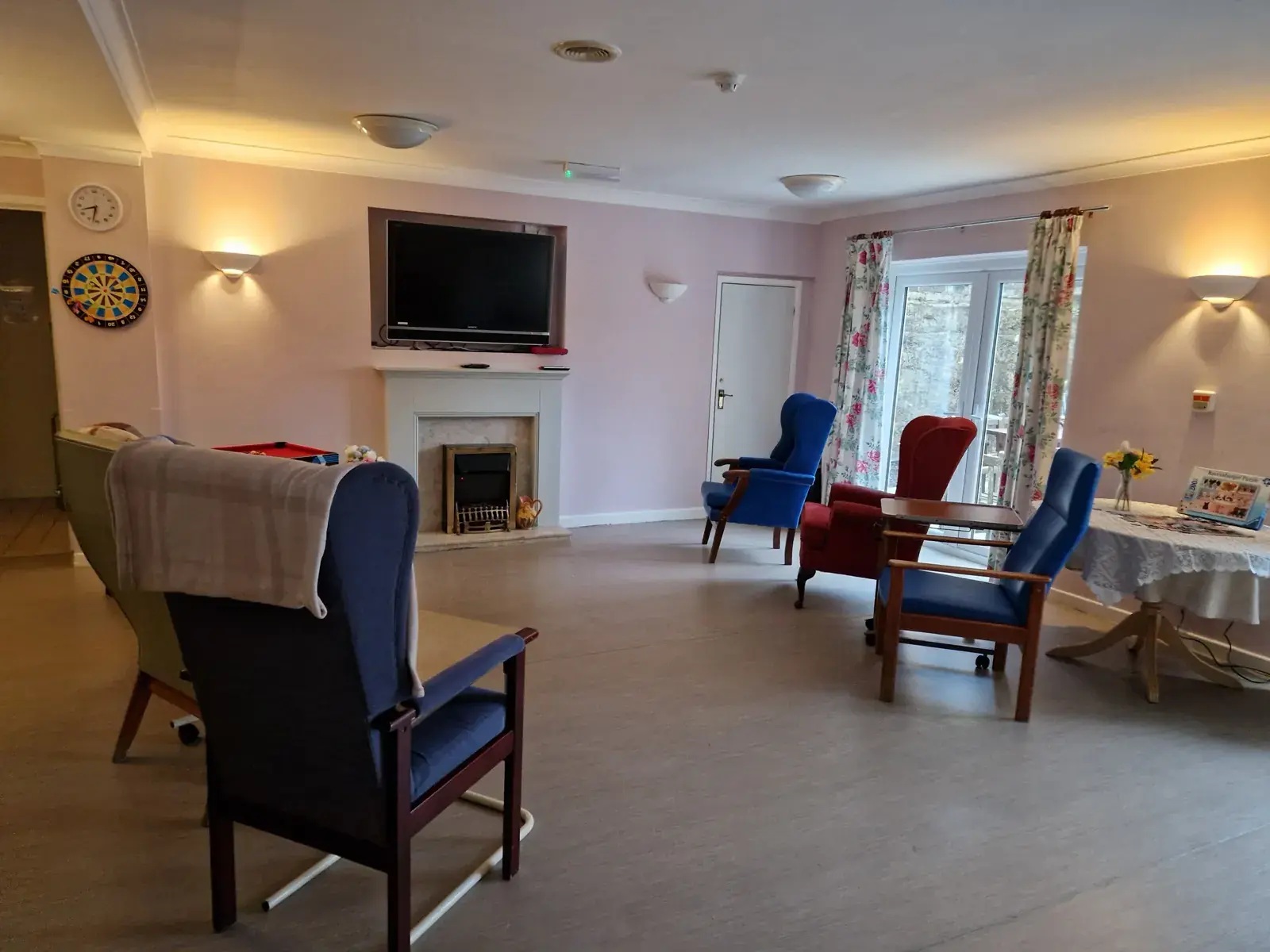 Inside Ty Mawr Nursing Home