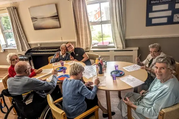 Inside Wainfleet Care Home